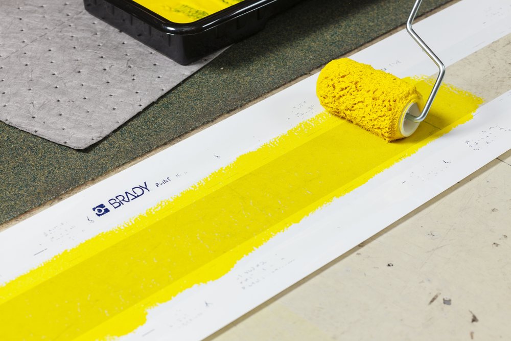 Fast and easy floor marking with PaintStripe